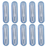 10PCS Lens Tweezers Applicator Remover Kit with Storage Case Blue