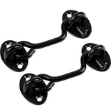 2PCS Stainless Steel Gate Latch Hook and Eye Lock Small