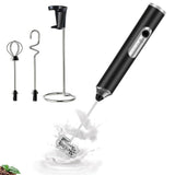 3 in 1 Electric Milk Frother Coffee Stirrer Black