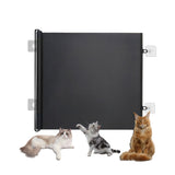 No-Drill Retractable Pet Gate – Barrier for Dogs and Cats Indoor & Outdoor Use Style 1