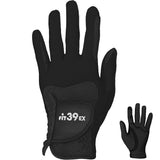 Breathable Stretch Golf Glove Washable Non Slip Grip for Men Women Black