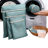 6Pcs Set Mesh Washing Bags Laundry Bags Clothes Wash Bags Green