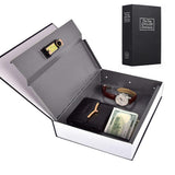Book Secure with Combination Lock for Cash Jewelry Black