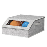 Stackable Hat Storage for Baseball Caps Holds up to 30 Caps Hat Organizer for Closet Grey