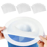 30 PCS 22cm Stretch Fine Mesh Pool Skimmer Filter Socks Reusable