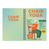 Chair Yoga Notebook for Seniors Strength Balance & Wellness Exercises Orange
