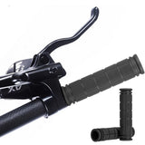 2PCS Bicycle Handlebar Grips – Rubber for MTB & BMX Black