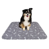 Washable Waterproof Puppy Training Pads – Quick-Absorb Reusable Dog Pee Mat Grey