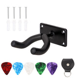 Guitar Wall Mount U-Shape Guitar Wall Hangers for Acoustic and Electric Guitar