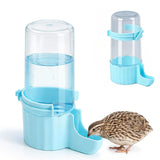 Quail Chick Waterer with Anti-Drowning Shallow Tray for Cage with Anti Drowning Tray Blue