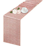 High Density Sequin Runner for Wedding Party Holiday Table Decor Rose Gold