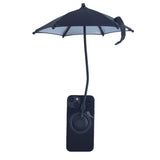 Universal Phone Umbrell for Beach Pool Accessories Travel Vacation Essentials Black
