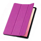 Flip Leather Stand Cover Compatible With Samsung Galaxy Tab A11 A9 Tablet Case Purple