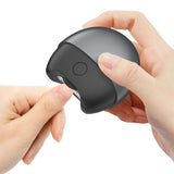 Electric Automatic Nail Clipper with Light and Nail Storage for Adults Grey