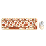 Colorful 2.4GHz Wireless Keyboard and Mouse Combo Plug and Play for Laptop PC Style 1