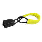 Car Steering Wheel to Seat Belt Lock Anti-Theft Adjustable Security Device Yellow