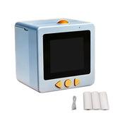 Thermal Mini Printer AI Voice Inkless Sticker with 2.4in Screen Blue