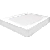 Elastic Box Spring Mattress Foundation Cover Wrap Skirt White