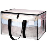 92L Oversized Moving Bag Transparent Christmas Holiday Heavy-Duty Storage Tote