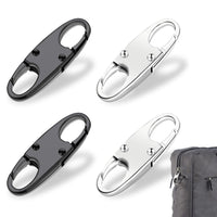 4PCS Zipper Pull Replacements with Lock for Luggage and Suitcases Style 1