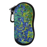 Sunglasses Soft Case Zipper Eyeglass With Belt Clip Travel Case Bag Style 1