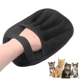 Pet Hair Removal Glove – Reusable 5-Finger Electrostatic Grooming Tool