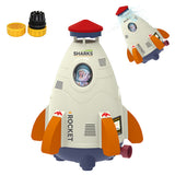Rocket Sprinkler Toy Outdoor Water Toy White