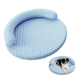 Washable Cooling Pet Bed with Removable Cover for Dogs & Cats –  Sky Blue