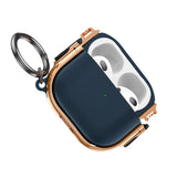 Shockproof Armor Protective Case for AirPods 4th Generation Durable TPU and PC Case Blue