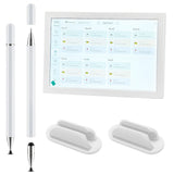 10.1 Inch Smart Digital Calendar Family Planner Wall Tablet with Stylus Pens White