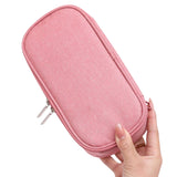 Insulated Insulin Cooling Bag – Multi-Layer Medical Travel Cooler Pink