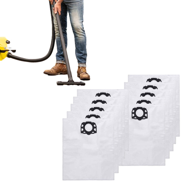 10Pcs Replacement Filter Dust Bags Compatible with WD4/WD5/WD6/MV4/MV5/ MV6/WD5P/ WD6P Vacuum Cleaner