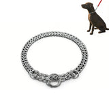 Dog Training Slip Collar Double Row Chain Small