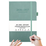 2026–2027 Monthly Planner Calendar Blue