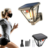 Solar Spot Lights with Motion Sensor Wall Path Lamp for Garden