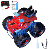 2.4GHz Dinosaur RC Truck Spraying Off Road with LED Lights Red
