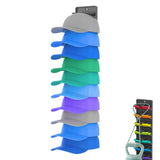Hat Organizer with Built-In Spring Clips – Baseball Cap Wall Mount Closet Rack Holder
