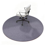 Anti Slip Round Chair Mat Floor Protector for Office Home Gray