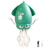 Dancing Electric Octopus Toy – Crawling Musical Squid for Tummy Time Green