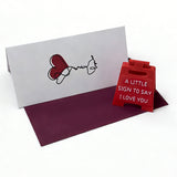 A Little Sign to Say I Love You Mini Plaque Ornament for Home Desk Decor