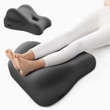 Ergonomic Memory Foam Reading Pillow for Bed and Sofa Grey