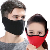2Pcs Balaclava Winter Ski Mask Windproof Dual-Side Wearable Thermal Fleece Face Mask for Outdoor Sports