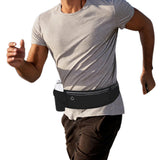 Running Belt for Men Women Secure Jogging Pouch for Phone Keys Essentials Black