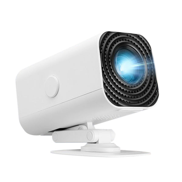 Mini 1080 P Portable Smart Projector – Compatible with Phone, PC, Laptop White