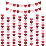 Felt Heart Garland Banner for Valentine's Day Weddings & Party Decorations Style 1