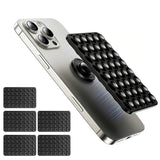 5 PCS Double-Sided Suction Cup Phone Case Detachable Mount for iPhone Hands-Free Phone Accessories Black