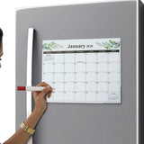 18-Month  Fridge Planner Calendar Style 1