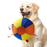 Dog Herding Ball Outdoor with Reinforced Oxford Fabric and Slow Deflation Multicolor