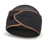 2-in-1 Overnight Mesh Hair Band with Hook and Loop for Short Hair Black and Brown