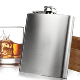 Portable Stainless Steel Hip Flask Leak Resistant for Outdoor Travel Men
